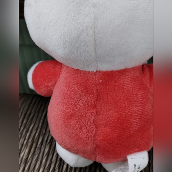 DICK BRUNA Miffy Tiamo Bunny Rabbit Lovey Baby Rattle plush stuffed animal 9in - Picture 11 of 13